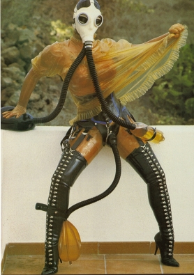 Vintage latex fetish - #17