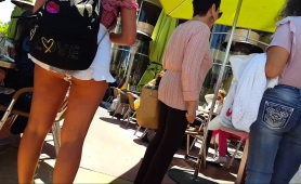 Street Voyeur Follows A Hot Brunette Teen With A Perfect Ass