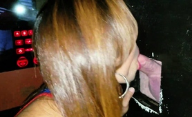 Amateur Oriental Wife Blows A Mystery Cock At The Gloryhole