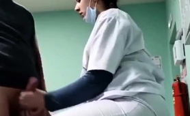 Big Booty Brunette Starving For A Good Doggystyle Pounding