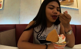 Thai Teen Amateur Ice Cream And Big Cock