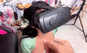 Buxom Teen Playing With Vr Glasses Gets Pounded In Pov