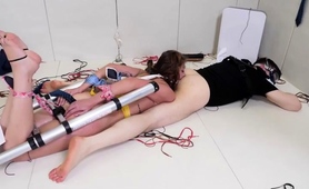 Teen Slave Licks Ass After Relentless Bdsm Sex Session