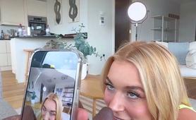 Bodacious Blonde Pornstar Is Hungry For Big Black Cock