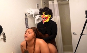 Big butt BBW housewife rammed hard and deep doggystyle