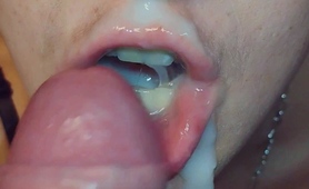 Creamy Reward For Cum Hungry Stepmom After Amazing Blowjob